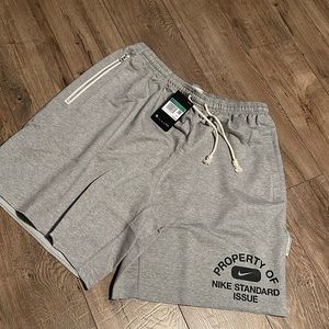 MENS GRAY NIKE SHORTS